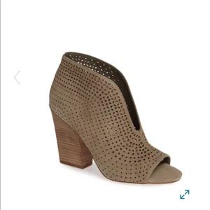 Vince Camuto open toe booties